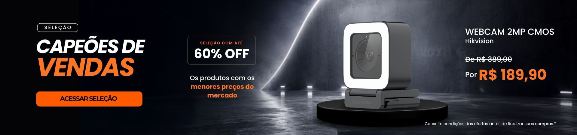 Coleção Campeã de Vendas: produtos eletrônicos mais vendidos com qualidade e tecnologia.